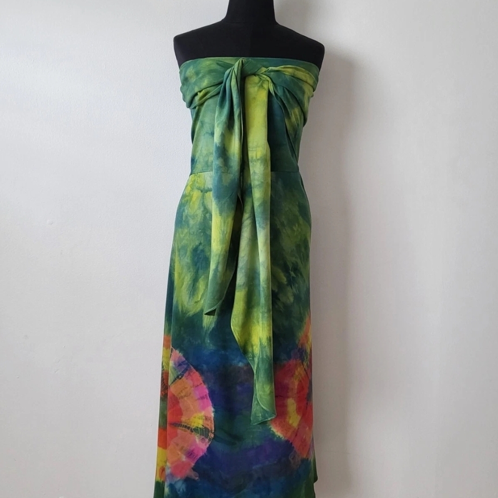 Multicolor Tie-Dye Dress/Skirt